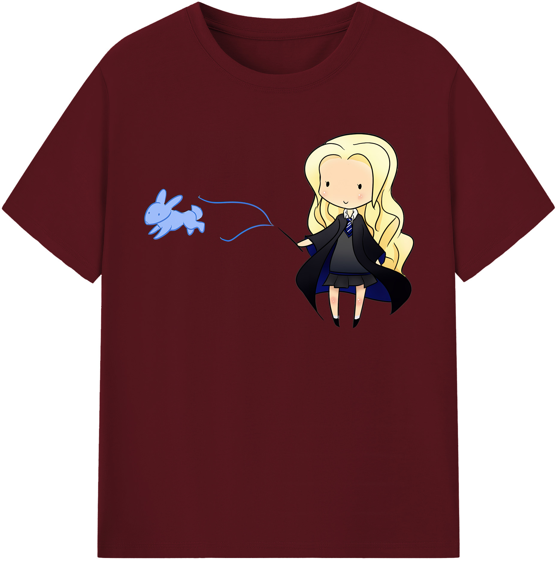 （画像用） Harry Potter ハリー・ポッターシリーズ 綿100％半袖Tシャツ（フロントプリント）